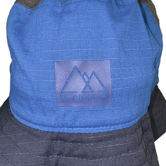 Buff Sun Bucket Outdoor Hat Hak Blue / Grey Large / Extra Large NWT - Picture 6 of 8